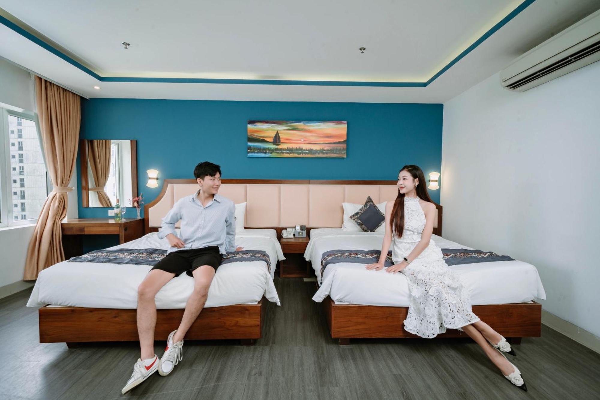 Tgt Beach Hotel Da Nang Buitenkant foto